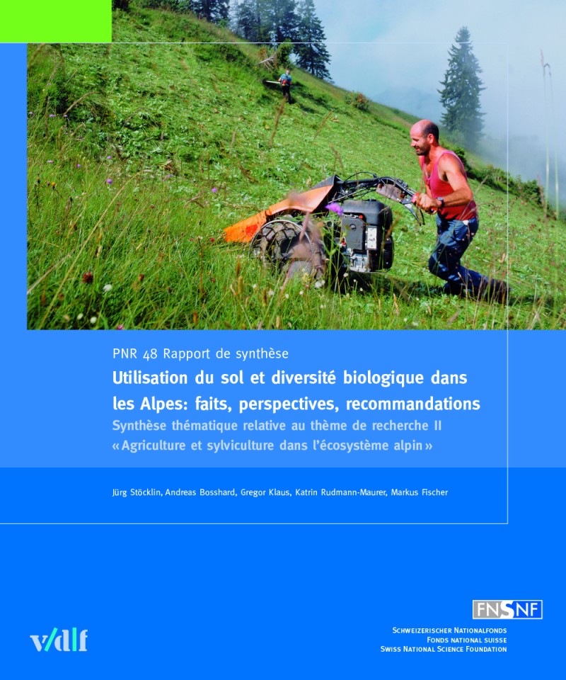 Utilisation du sol et diversité biologique dans les Alpes